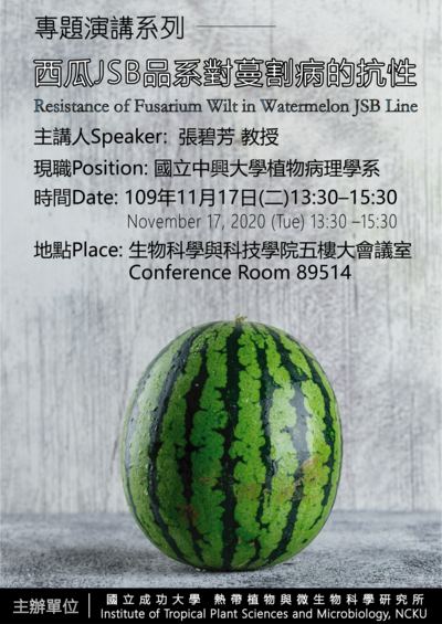 西瓜JSB品系對蔓割病的抗性